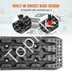 Ištraukimo lentos purvui / sniegui, 2 vnt., juodos - Image 3