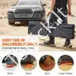 Ištraukimo lentos purvui / sniegui, 2 vnt., oranžinės - Image 5