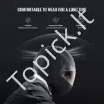 Juodas motociklo šalmas, 55-56 cm (S) - Image 6