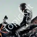 Juodas motociklo šalmas, 61 cm (XL) - Image 8