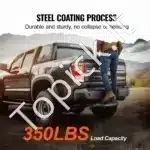 Kablio laiptelis / buferio apsauga, juoda, 48x27 cm / 158 kg - Image 4