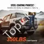 Kablio laiptelis  buferio apsauga, juoda, 75x25.4 cm  158 kg - Image 4