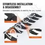 Kaušo dantų juosta su 7 dantimis, 130 cm / 2000 kg - Image 2