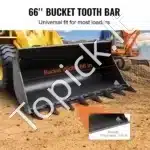 Kaušo dantų juosta su 8 dantimis, 165 cm / 2000 kg - Image 4