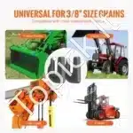 Kaušo kablys, 6 vnt., 7.93 mm / 6803 kg - Image 3