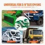 Kaušo kablys, 9.5 mm / 5443 kg, 2 vnt - Image 2