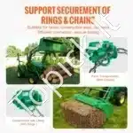 Kaušo kablys, 9.5 mm / 5443 kg, 2 vnt - Image 3