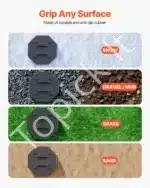 Kemperio pakėlimo kaladės, 4 vnt. / 2300 kg - Image 4