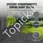 Klinkinės terasos plytelės, 10 vnt.  30x30 cm, tamsiai pilkos - Image 3