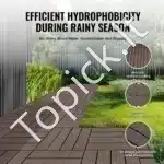 Klinkinės terasos plytelės, 27 vnt.  30x30 cm, tiko medžio - Image 3