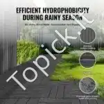 Klinkinės terasos plytelės, 36 vnt. / 30x30 cm, tamsiai pilkos - Image 3