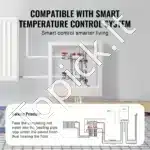 Kompaktiškas 2 Kontūrų Kolektorius Grindiniam Šildymui | SUS304 Nerūdijantis Plienas | Tikslūs Debitomačiai 5 L/min - Image 4