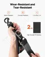 Krovinių tvirtinimo diržai su terkšle, 2 vnt.  61 cm  226 kg - Image 3