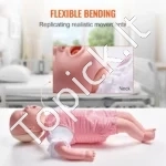 Kūdikių ŠPL Manekenas (Kūdikio Infarkto Modelis), Heimlich Manevras, PVC, 56 x 27 x 14 cm - Image 4