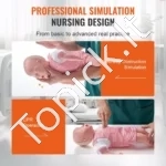 Kūdikių ŠPL Manekenas (Kūdikio Infarkto Modelis), Heimlich Manevras, PVC, 56 x 27 x 14 cm - Image 2