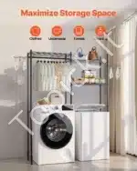 Laikymo lentyna, 5 lygių, virš skalbimo mašinos, iki 125 kg - Image 3