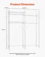 Laikymo lentyna virš skalbimo mašinos, iki 105 kg - Image 2