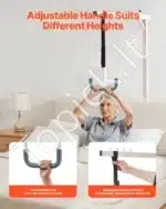 Laisvai pastatomas stovas su pakėlimo rankena, 113 kg - Image 4