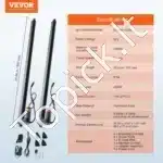Linijinė pavara, 1000N, 12V, 760 mm eigos (2 vnt.) - Image 7