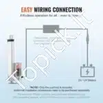 Linijinė pavara, 1000N, 12V DC, 150 mm eigos - Image 5