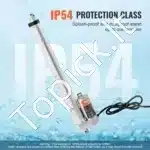 Linijinė pavara, 1000N, 12V DC, 300 mm eigos - Image 3