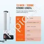 Linijinė pavara, 1000N, 24V, 330 mm eigos - Image 2