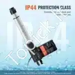 Linijinė pavara, 6000N, 12V DC, 150 mm eigos - Image 3