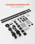 Stumdomų durų bėgelių sistema, iki 150 kg, 1626 mm - Image 7