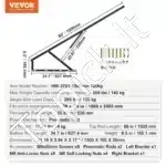 Lovos pakėlimo mechanizmas, 140 kg, 150 CM - Image 6