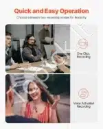 Magnetinis balso įrašymo įrenginys, 128 GB, juodas, ~43x43x12 mm - Image 5