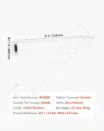 Medicininiai higieniniai paklotai rulone, 12 vnt, 533 mm x 68.58 m - Image 3