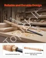 Medžio tekinimo peilių rinkinys, 4 vnt. - Image 4