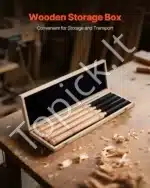 Medžio tekinimo peilių rinkinys, 4 vnt. - Image 5