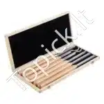 Medžio tekinimo peilių rinkinys, 6 vnt. - Image 8