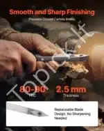 Medžio tekinimo peilių rinkinys, 6 vnt. - Image 3