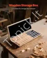 Medžio tekinimo peilių rinkinys, 6 vnt. - Image 5