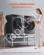 Metalinis skalbimo mašinos pagrindas, iki 267 kg - Image 4