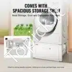 Metalinis skalbimo mašinos pagrindas su stalčiumi, iki 299.4 kg - Image 4