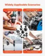 Metrinių varžtų, veržlių ir poveržlių rinkinys – 280 vnt. iš 10.9 klasės legiruotojo plieno - Image 6