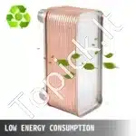 Mini 30 Plokštelių Šilumokaitis 3/4" MNPT (254x127x152 mm) | 316L Nerūdijantis Plienas - Image 3