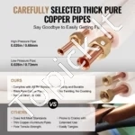 Mini Split Pajungimo Komplektas 15.24 m | Vario Vamzdis 9.53/15.88 mm | 18000–26000 BTU | Dviguba Izoliacija - Image 3