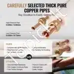 Mini Split Pajungimo Komplektas 4.88 m | Vario Vamzdis 6.35/12.7 mm | 12000–18000 BTU | Pilna Komplektacija - Image 3