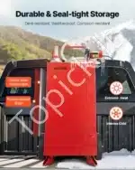 Mobilus 114 L kuro talpyklos vežimėlis su rankine pompa - Image 6