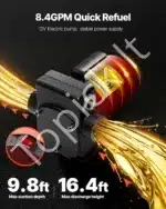 Mobilus 114 L kuro talpyklos vežimėlis su rankine pompa - Image 7