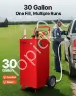 Mobilus 114 L kuro talpyklos vežimėlis su rankine pompa - Image 8