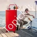 Mobilus 114 L kuro talpyklos vežimėlis su rankine pompa - Image 2