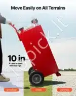 Mobilus 114 L kuro talpyklos vežimėlis su rankine pompa - Image 4