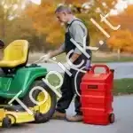 Mobilus 60 L kuro talpyklos vežimėlis su elektrine pompa - Image 2