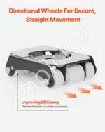 Mobilus baldų vežimėlis, 340 kg talpa, anglinis plienas, 360° pasukamas, su 8 ratukais - Image 5