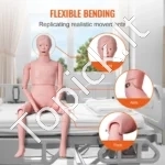 Mokomasis Slaugos Manekenas (Vyro Modelis), Viso Kūno Simuliatorius, 153 x 45 x 21 cm (PVC) - Image 4